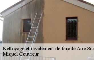 Nettoyage et ravalement de façade  aire-sur-la-lys-62120 Miquel Couvreur