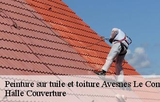 Peinture sur tuile et toiture