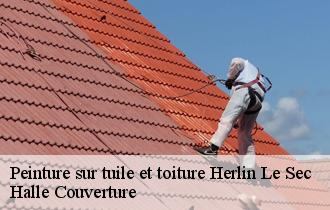 Peinture sur tuile