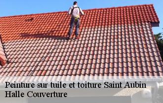 Peinture sur tuile saint-aubin-62170