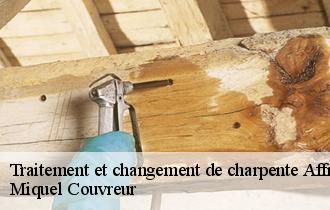 Traitement et changement de charpente  affringues-62380 Miquel Couvreur