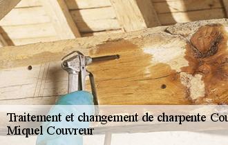 Traitement et changement de charpente  couin-62760 Miquel Couvreur