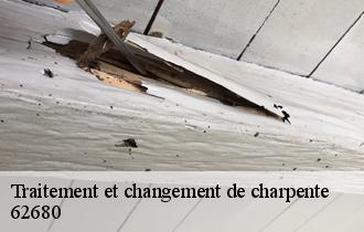 Traitement et changement de charpente  62680
