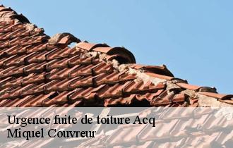 Urgence fuite de toiture  acq-62144 Miquel Couvreur