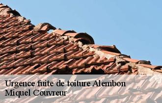 Urgence fuite de toiture  alembon-62850 Miquel Couvreur