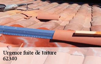 Urgence fuite de toiture  62340