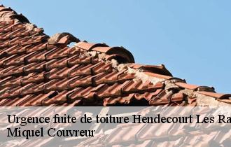 Réparation fuite de toiture à Hendecourt Les Ransart tél: 03.59.28.30.83