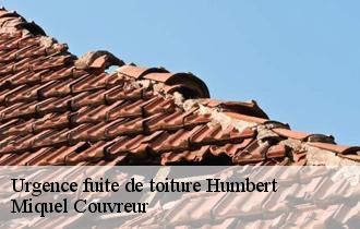 Urgence fuite de toiture  humbert-62650 Miquel Couvreur