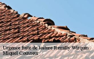 Urgence fuite de toiture  remilly-wirquin-62380 Miquel Couvreur