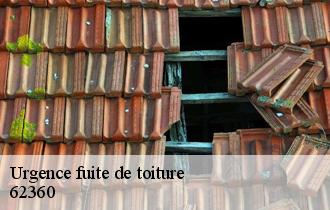 Urgence fuite de toiture  62360