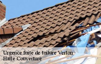 Urgence fuite de toiture  verton-62180 Halle Couverture