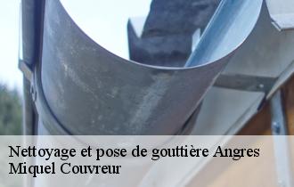 Nettoyage et pose de gouttière  angres-62143 Miquel Couvreur
