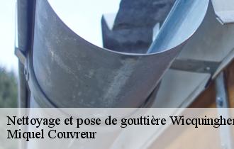 Nettoyage et pose de gouttière  wicquinghem-62650 Miquel Couvreur