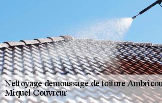 Nettoyage demoussage de toiture  ambricourt-62310 Miquel Couvreur