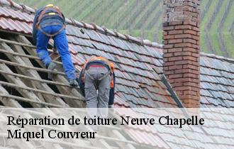 Réparation de toiture  neuve-chapelle-62840 Miquel Couvreur