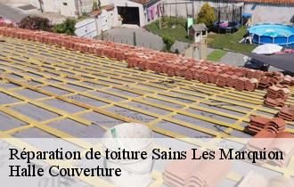 Réparation de toiture sains-les-marquion-62860 Halle Couverture