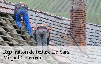 Réparation de toiture  le-sars-62450 Miquel Couvreur