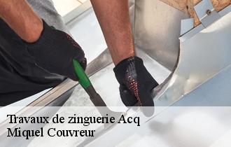 Travaux de zinguerie  acq-62144 Miquel Couvreur