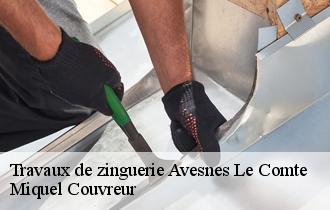 Travaux de zinguerie  avesnes-le-comte-62810 Miquel Couvreur