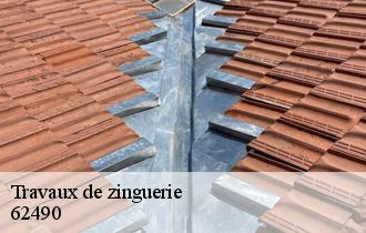 Travaux de zinguerie 62490