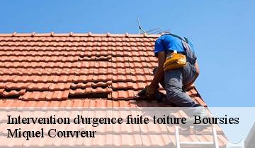 Intervention d'urgence fuite toiture   boursies-62147 Miquel Couvreur