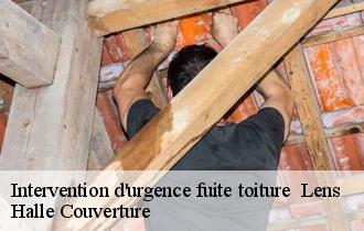 Intervention d'urgence fuite toiture 62300