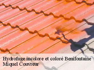 Hydrofuge incolore et coloré  benifontaine-62410 Miquel Couvreur